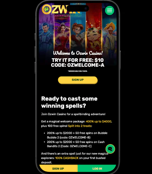 OZWin mobile version